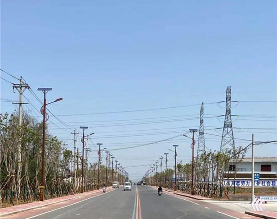 新安县彩陶文化特色路灯
